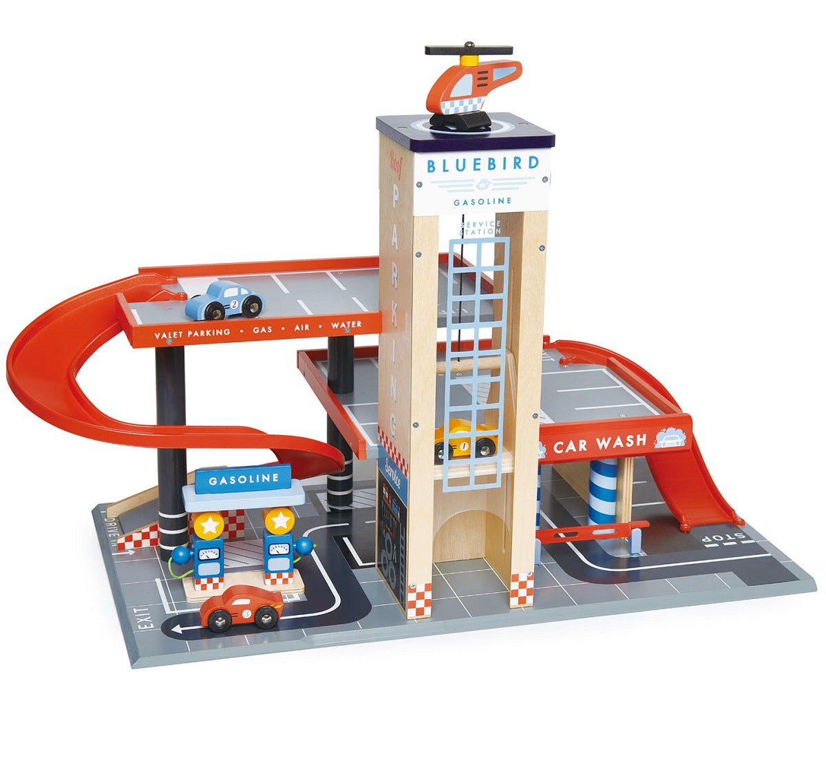 Blue Bird Service Station Garage