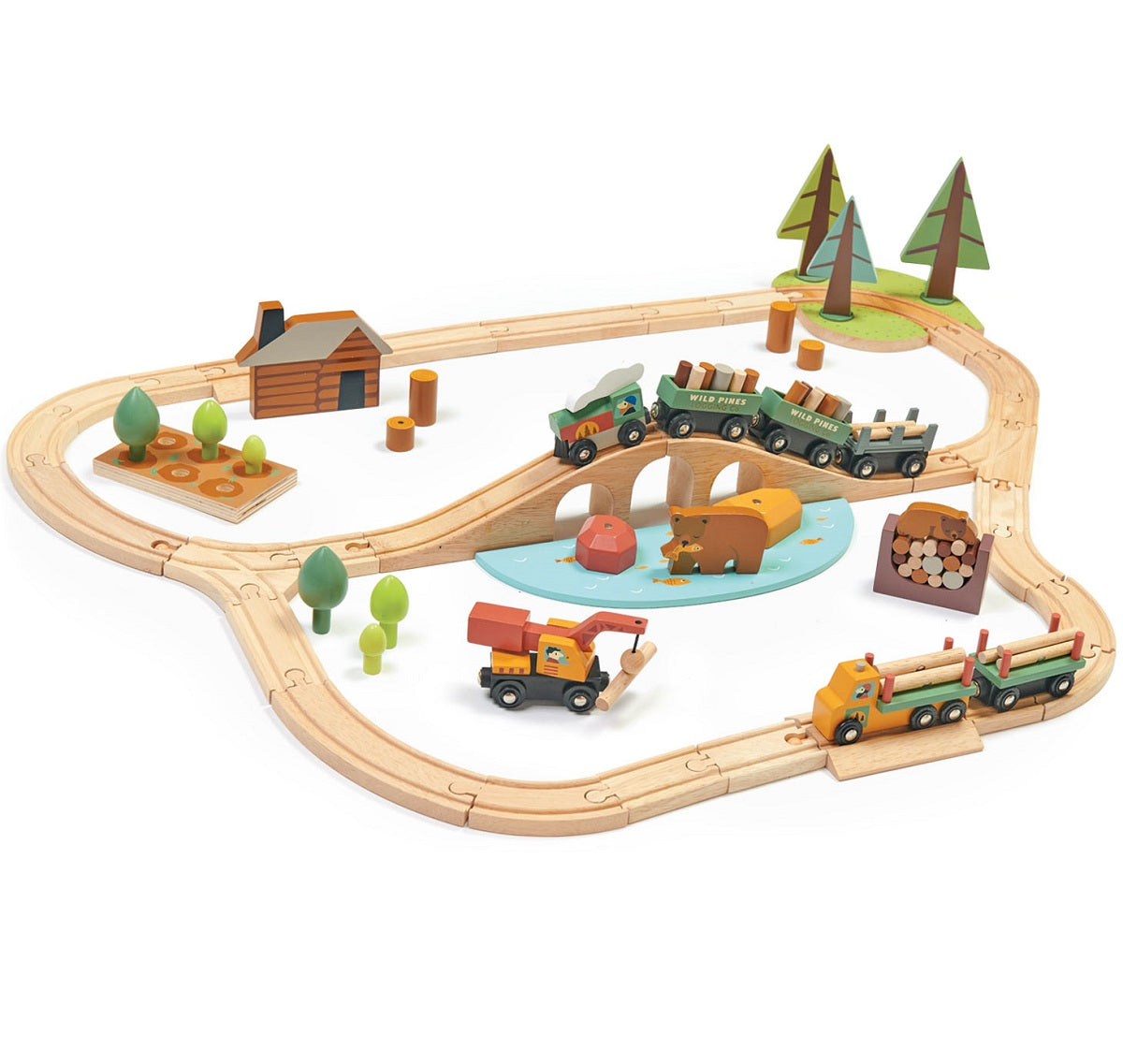 Tender Leaf Wild Pines Train Set