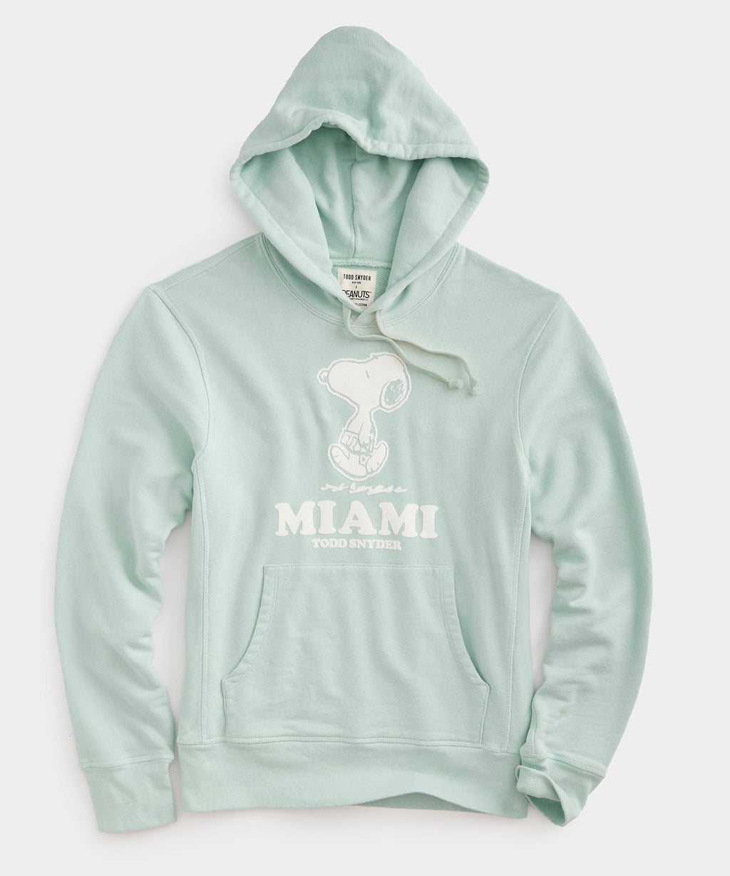 Todd Snyder x Peanuts French Terry Miami Hoodie