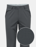 Stretch Wool Dress Pant - Charcoal