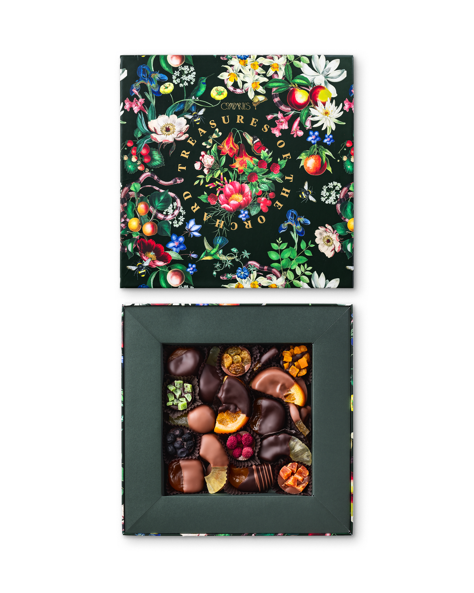Treasures of the Orchard - Chocolate Fruit Gift Box