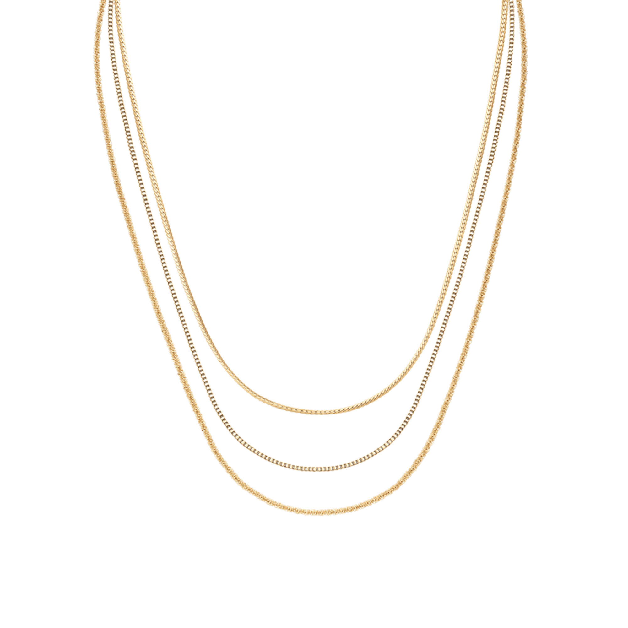 Staple Necklace Set RG