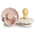 Frigg Daisy Natural Rubber Soother 2 Pack