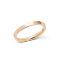 Line Ring Polished Rose Gold 2.5mm