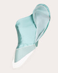 Gigi Satin Asymmetric Twist Top