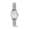 Ophelia Mini Mesh White Silver