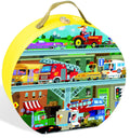Janod Hat Boxed Vehicles Puzzle