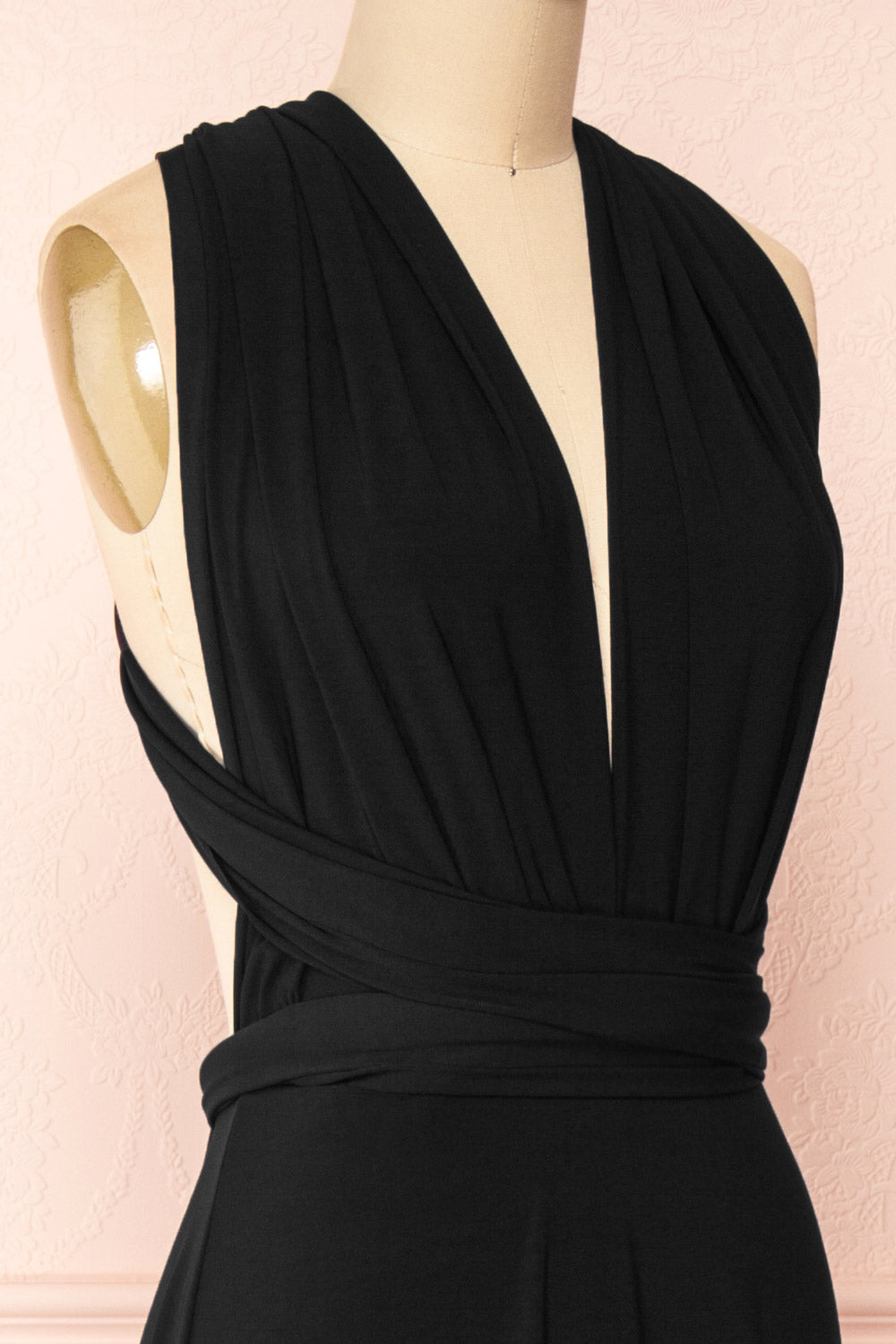 Violaine Black | Convertible Maxi Dress