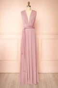 Violaine Mauve | Convertible Maxi Dress