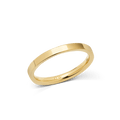 Line Ring Polished Gold 2.5mm