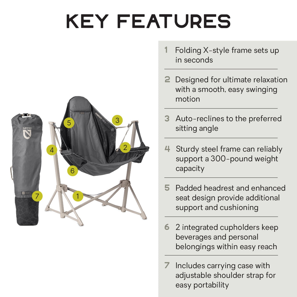 Stargaze™ EVO-X Folding Reclining Camp Chair