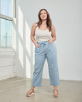 Organic Chambray Pull-On Pant