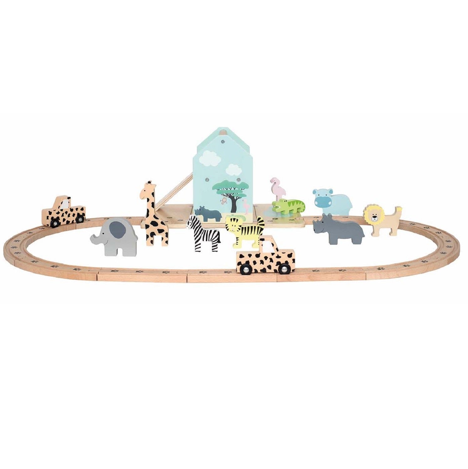 JaBaDaBaDo Safari Train Set