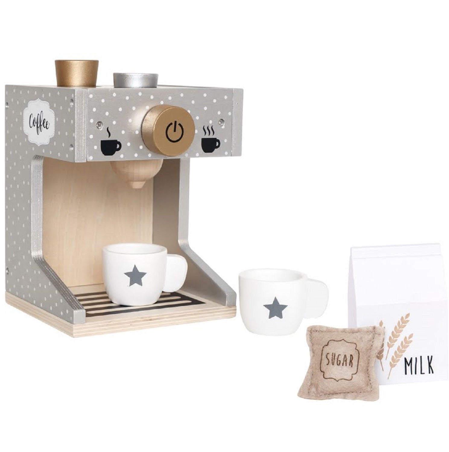 Silver Coffee Machine