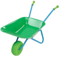 Childrens Green Metal Wheelbarrow
