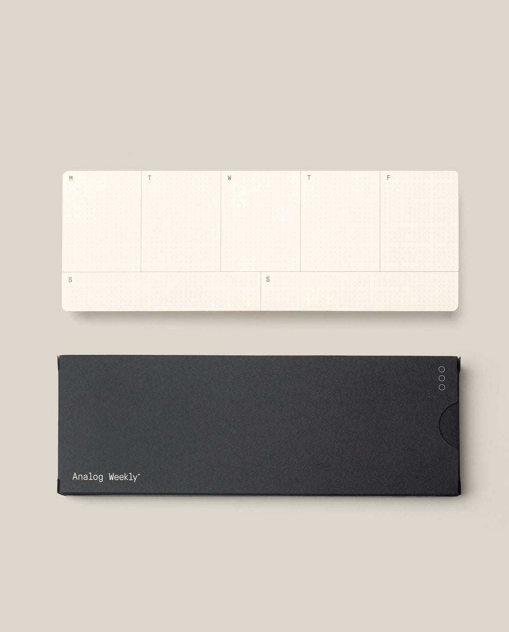 Analog Weekly Cards