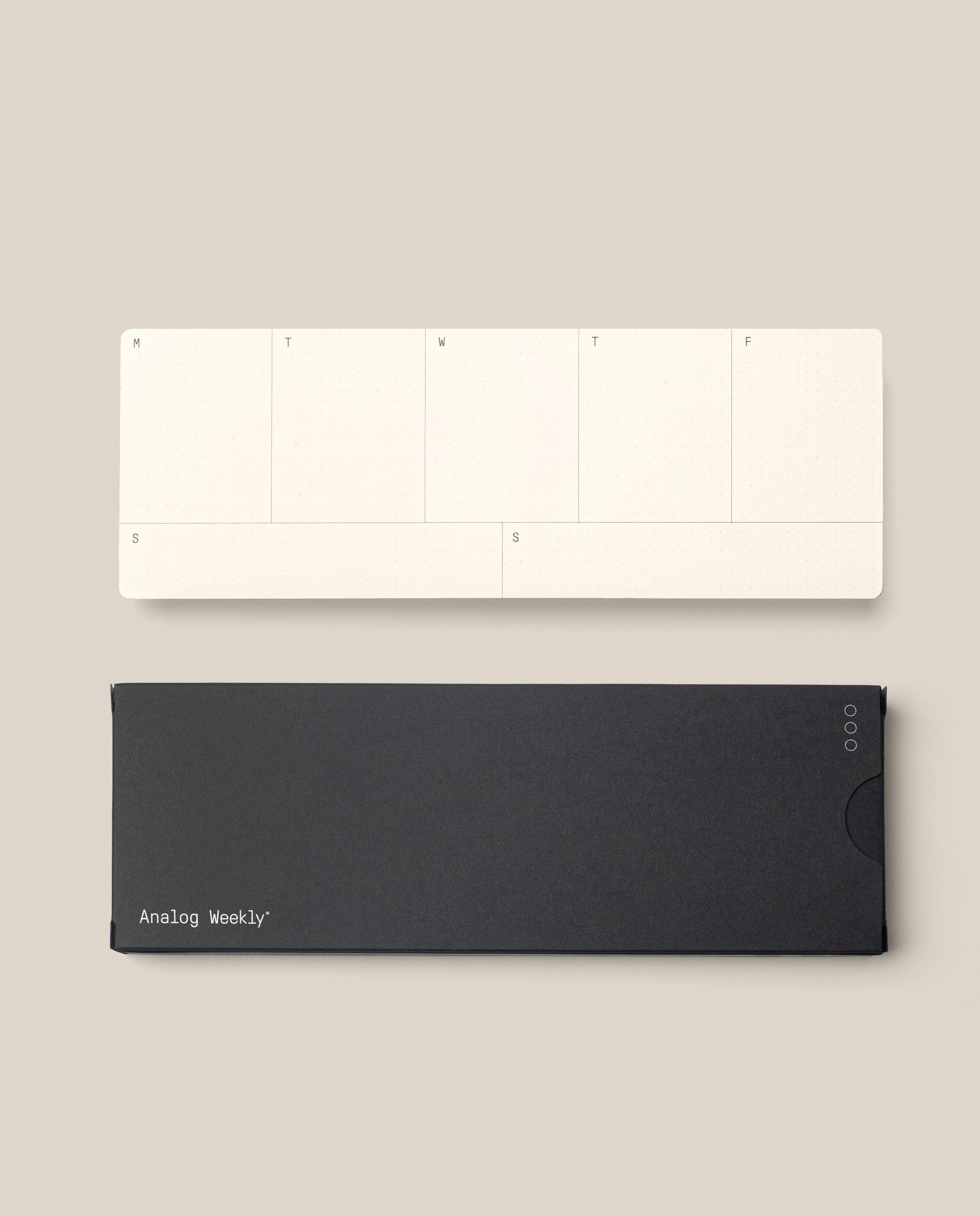 Analog Weekly Cards