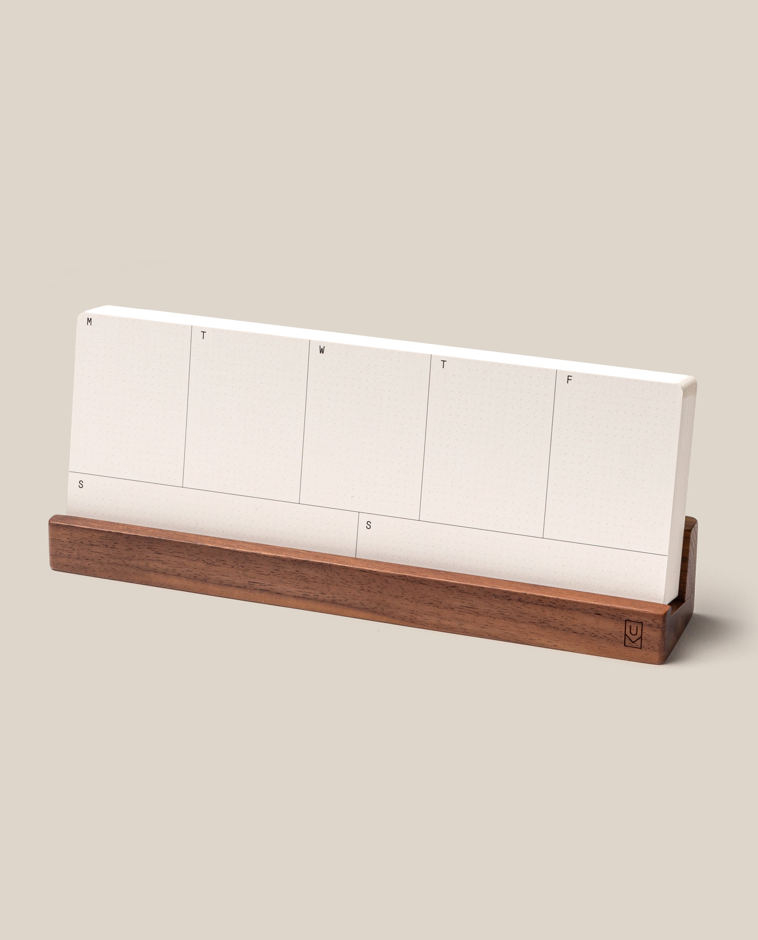 Analog Weekly Planning Kit (Walnut)