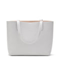 Small Structured Leather Tote