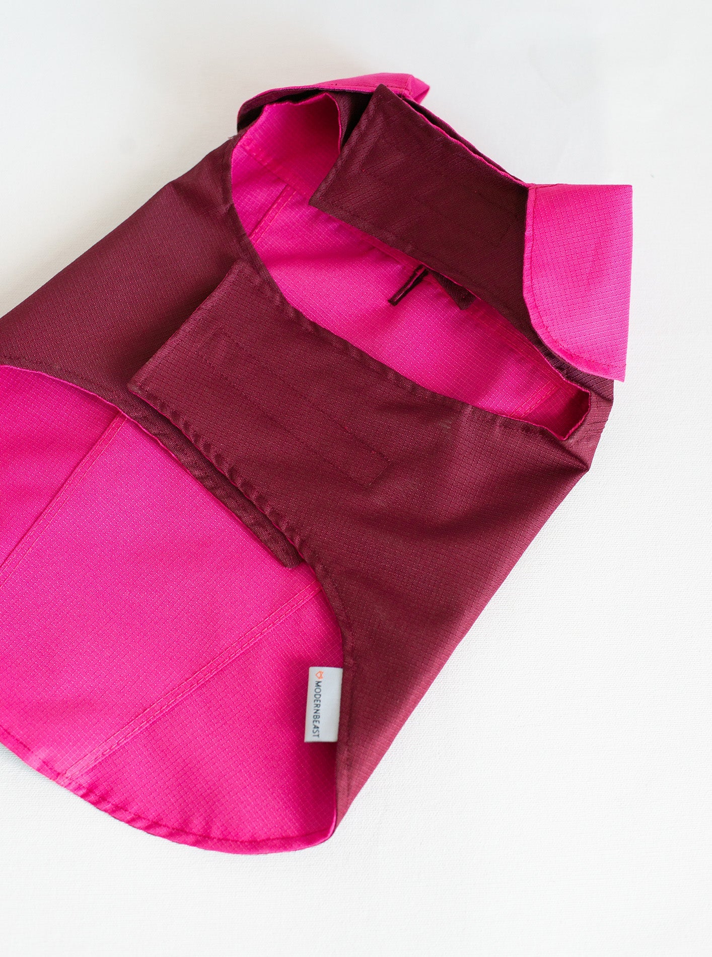 REVERSIBLE DOG RAIN COAT