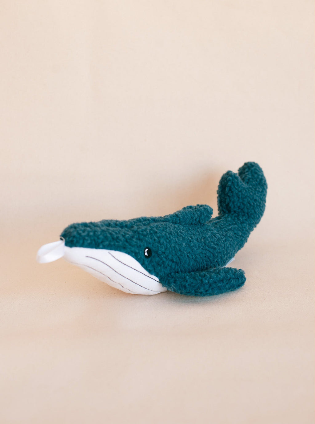 WINSTON THE BLUE WHALE FLEECE DOG TOY