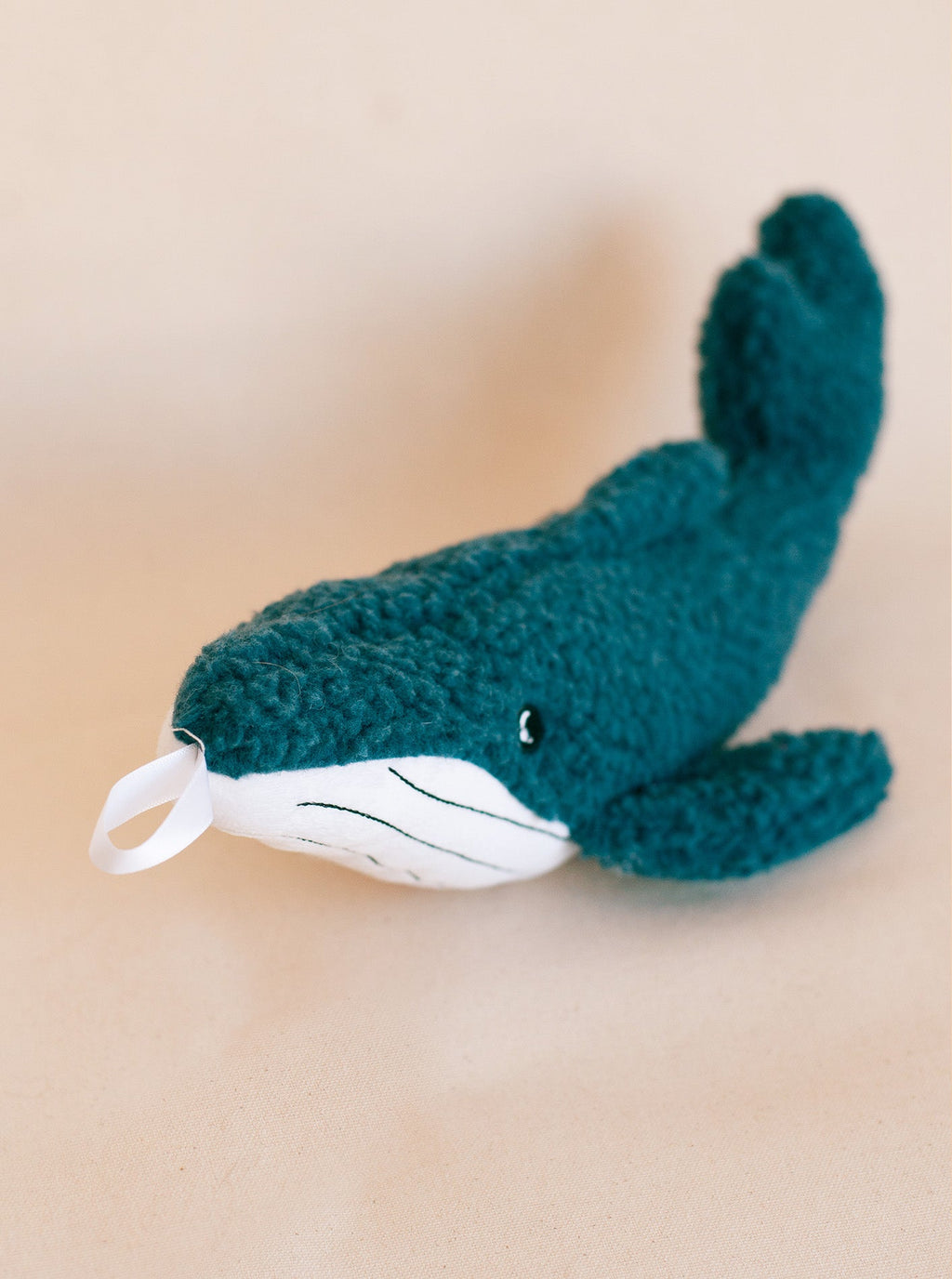 WINSTON THE BLUE WHALE FLEECE DOG TOY