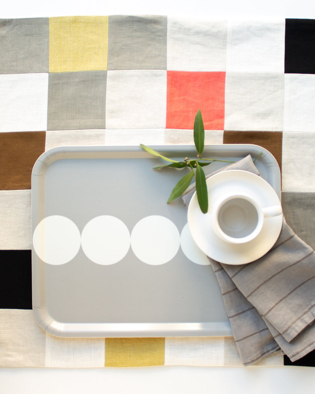 Pearls Birchwood Tray