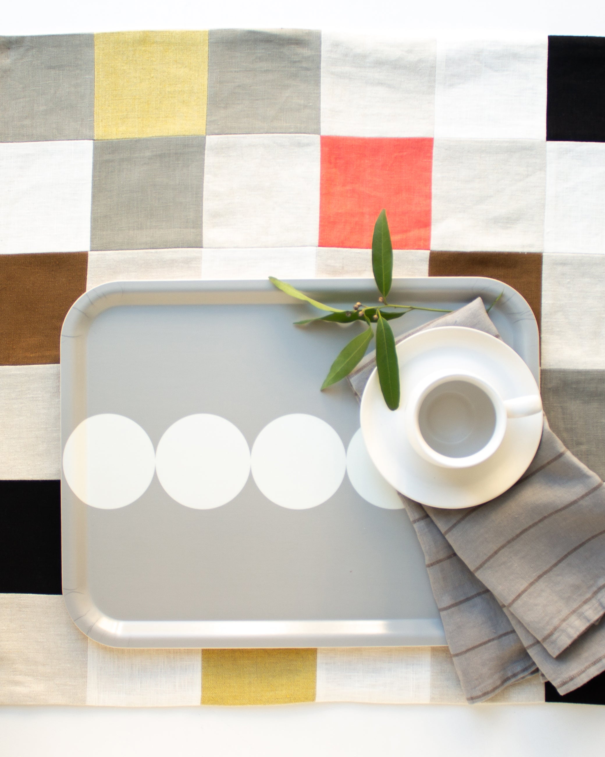 Pearls Birchwood Tray