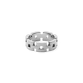 3-Link Ring Silver