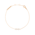 Mirelle Infinity Bracelet Rose Gold