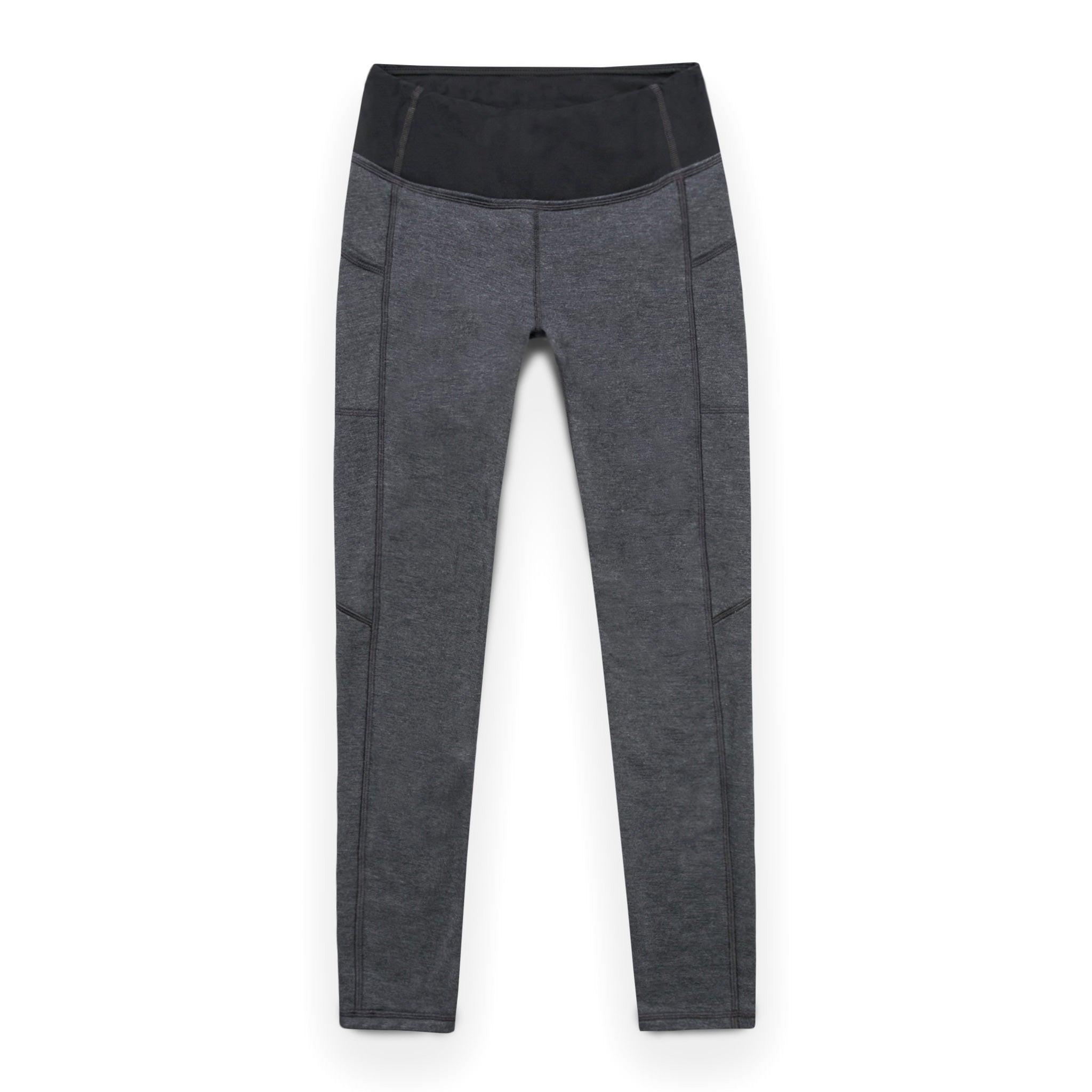 The Harper Legging in Indigo Melange Fleece