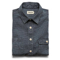 The Moto Utility Shirt in Indigo Pindot