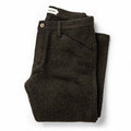 The Camp Pant in Dark Moss Wool
