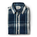 The California in Indigo Plaid