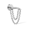 Double Chain Threaded Stud Drape With Titanium Backing