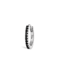 Black Diamond Eternity Hoop Earring