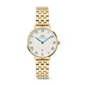Petite Roman Numerals Date 5-link Gold