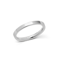 Line Ring Polished Silver 2.5mm