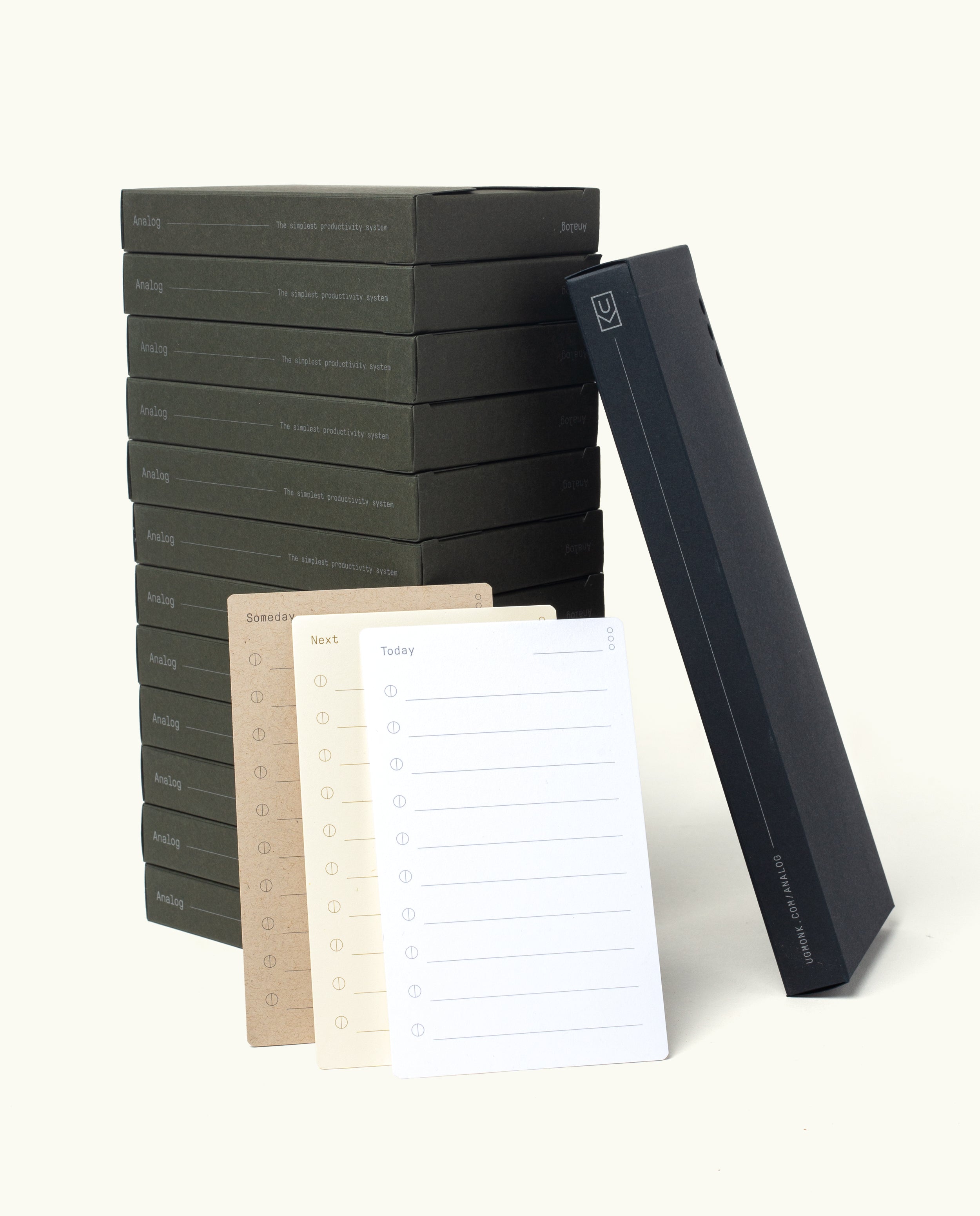 Analog Annual Refill (12 Task Packs + Weekly Cards)