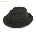 The Luke Fedora in Olive