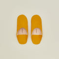 Handmade Leather Slippers - Honey