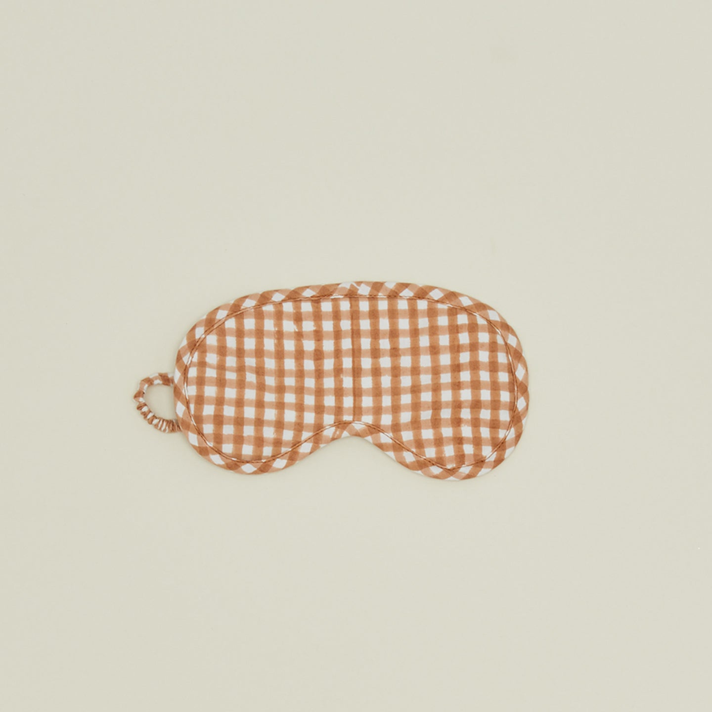Organic Cotton Eye Mask - Toffee