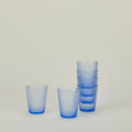 Veneziano Tumbler, Set of 6 - Light Blue