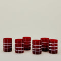 Twiddle Tumbler, Set of 6 - Red
