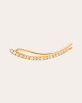 14K Gold Diamond Single Ear Climber