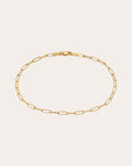 14K Gold Chain Anklet